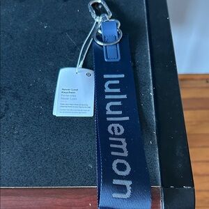 lululemon athletica Blue Keychain